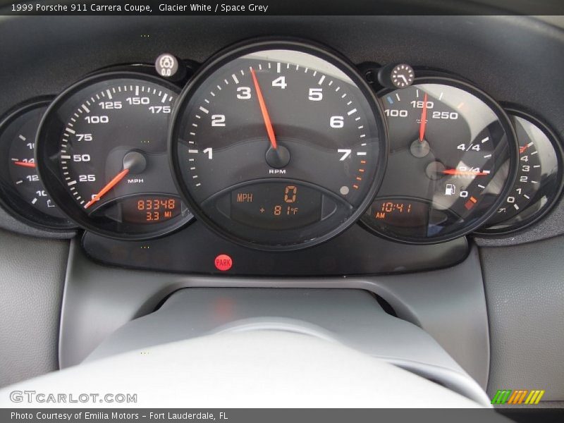  1999 911 Carrera Coupe Carrera Coupe Gauges