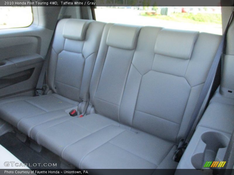 Taffeta White / Gray 2010 Honda Pilot Touring 4WD