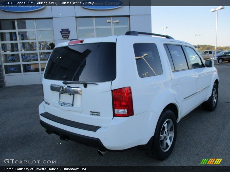 Taffeta White / Gray 2010 Honda Pilot Touring 4WD