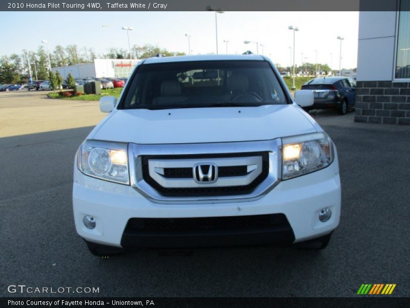 Taffeta White / Gray 2010 Honda Pilot Touring 4WD