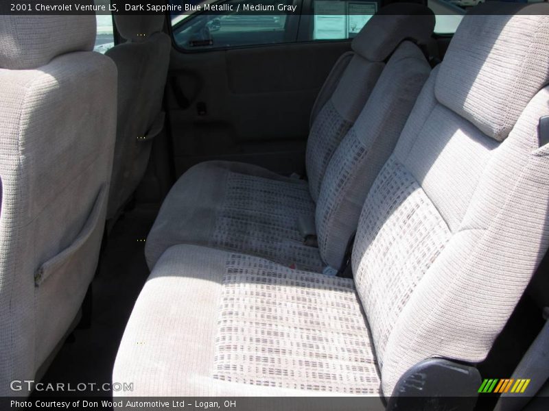 Dark Sapphire Blue Metallic / Medium Gray 2001 Chevrolet Venture LS