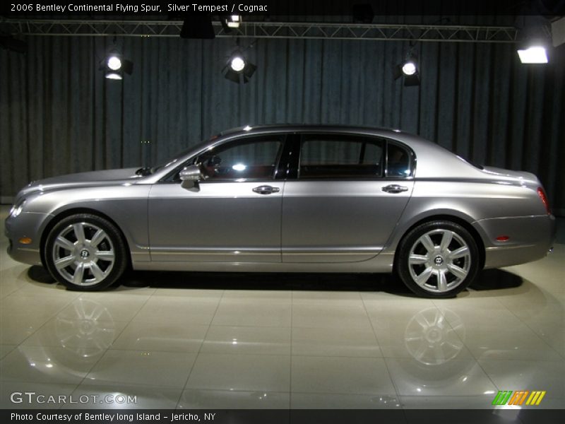 Silver Tempest / Cognac 2006 Bentley Continental Flying Spur