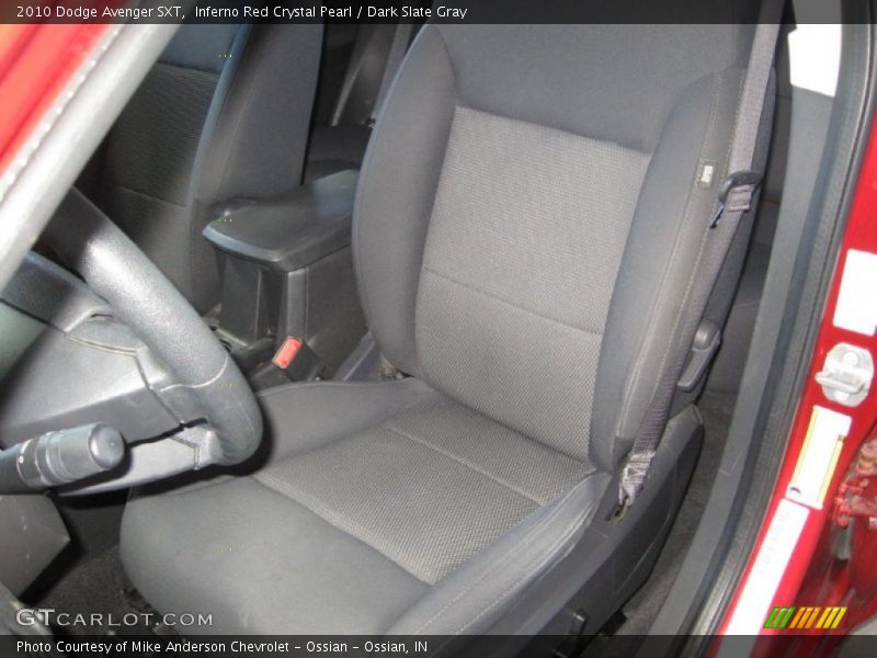 Inferno Red Crystal Pearl / Dark Slate Gray 2010 Dodge Avenger SXT