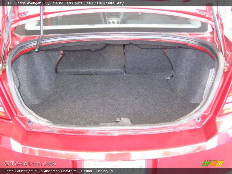Inferno Red Crystal Pearl / Dark Slate Gray 2010 Dodge Avenger SXT