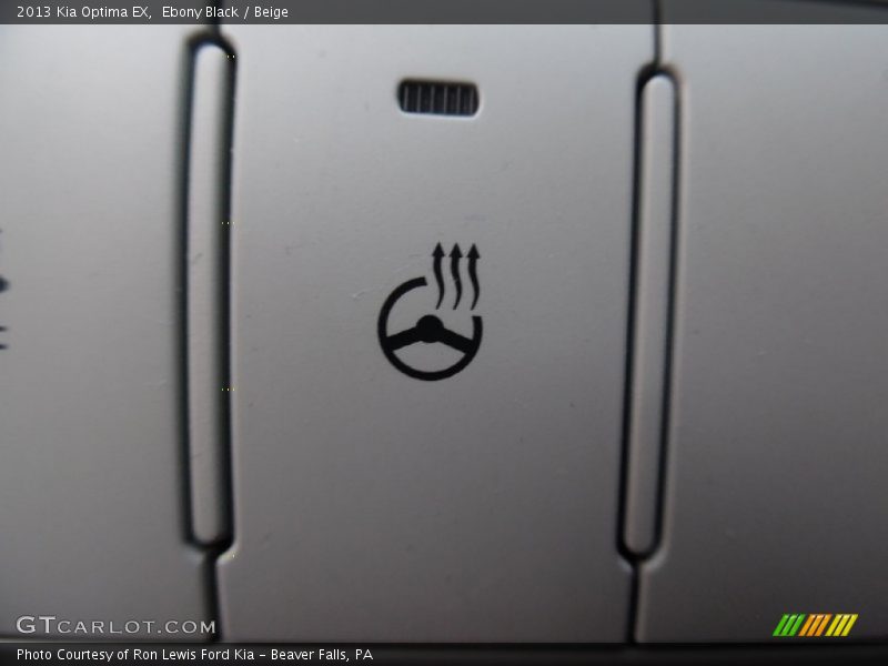Ebony Black / Beige 2013 Kia Optima EX