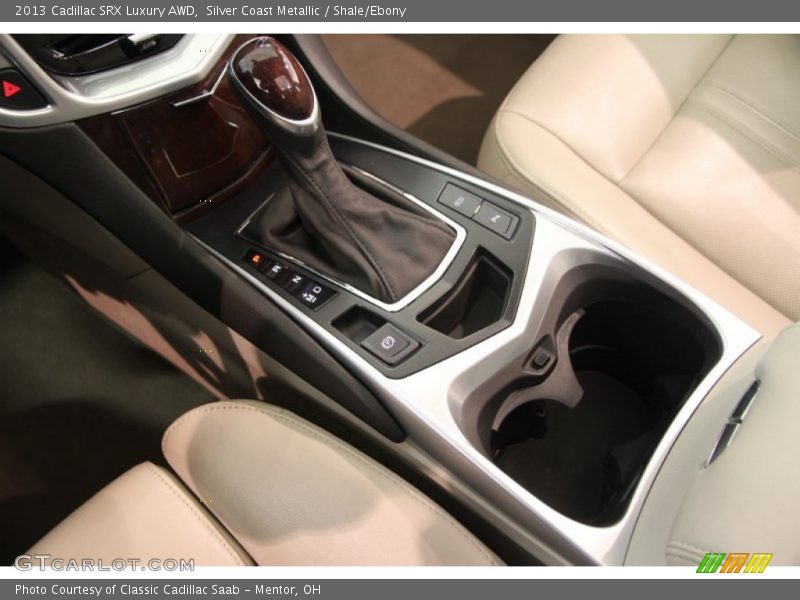 Silver Coast Metallic / Shale/Ebony 2013 Cadillac SRX Luxury AWD