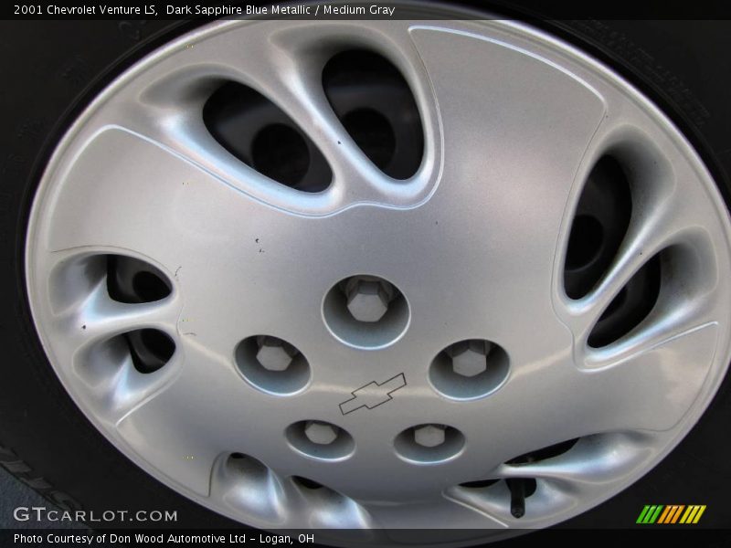 Dark Sapphire Blue Metallic / Medium Gray 2001 Chevrolet Venture LS