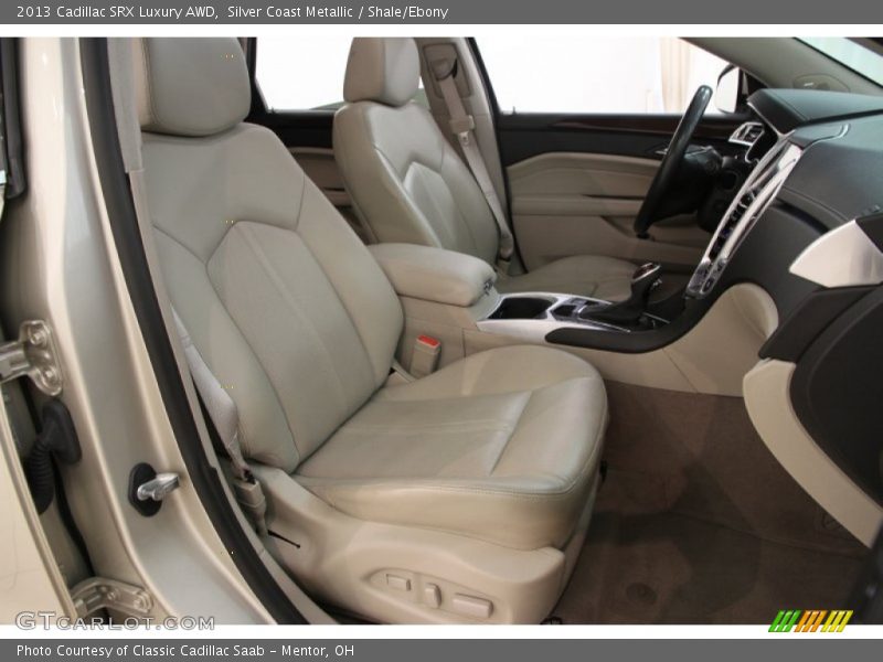 Silver Coast Metallic / Shale/Ebony 2013 Cadillac SRX Luxury AWD