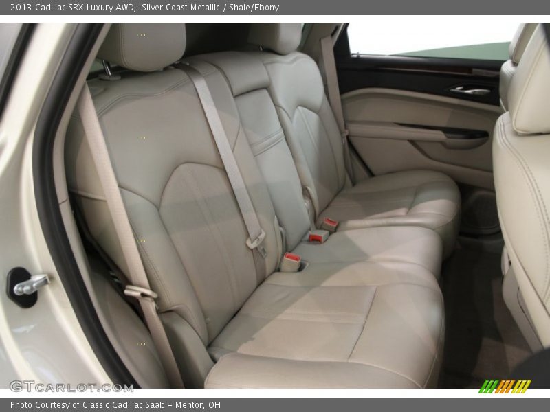 Silver Coast Metallic / Shale/Ebony 2013 Cadillac SRX Luxury AWD