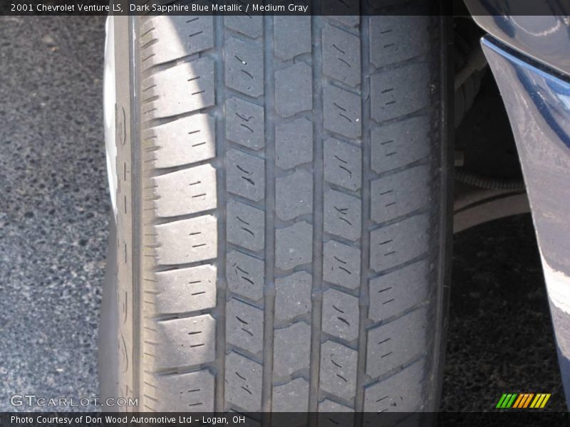 Dark Sapphire Blue Metallic / Medium Gray 2001 Chevrolet Venture LS