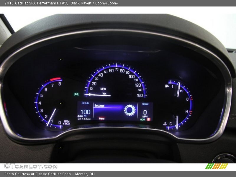 Black Raven / Ebony/Ebony 2013 Cadillac SRX Performance FWD