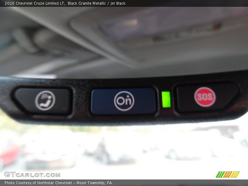 Black Granite Metallic / Jet Black 2016 Chevrolet Cruze Limited LT