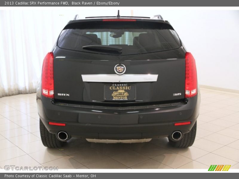 Black Raven / Ebony/Ebony 2013 Cadillac SRX Performance FWD