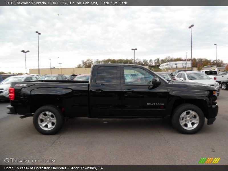 Black / Jet Black 2016 Chevrolet Silverado 1500 LT Z71 Double Cab 4x4