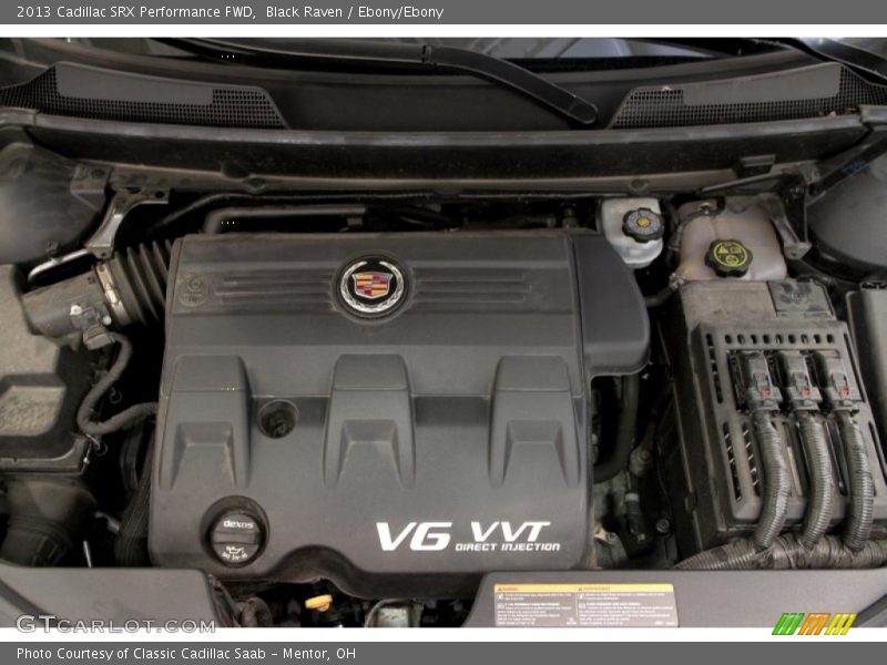 Black Raven / Ebony/Ebony 2013 Cadillac SRX Performance FWD