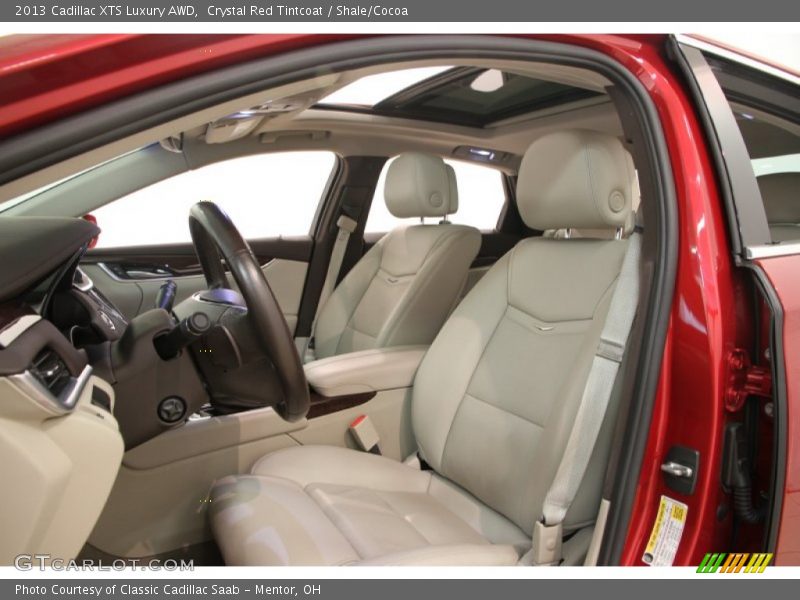 Crystal Red Tintcoat / Shale/Cocoa 2013 Cadillac XTS Luxury AWD