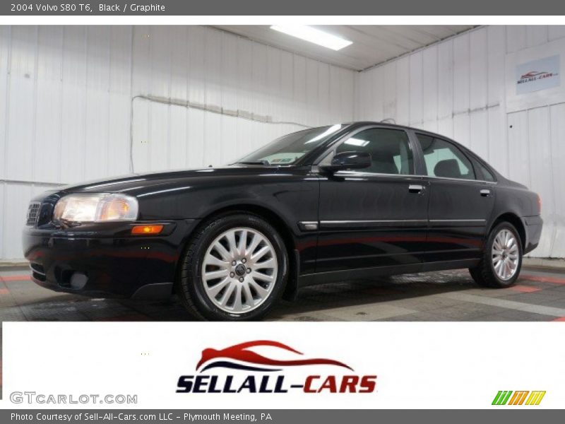Black / Graphite 2004 Volvo S80 T6