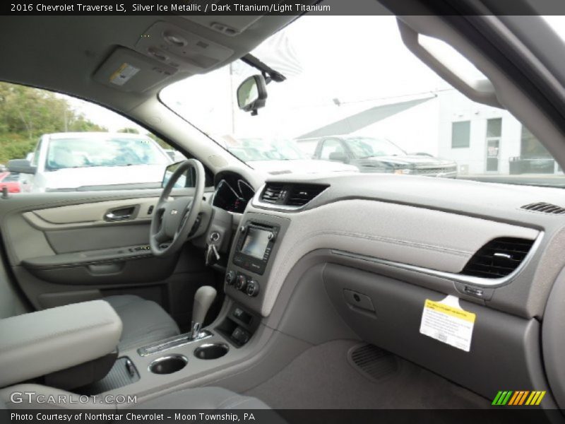 Silver Ice Metallic / Dark Titanium/Light Titanium 2016 Chevrolet Traverse LS