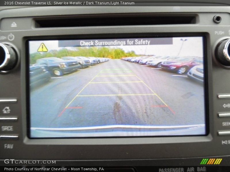 Silver Ice Metallic / Dark Titanium/Light Titanium 2016 Chevrolet Traverse LS