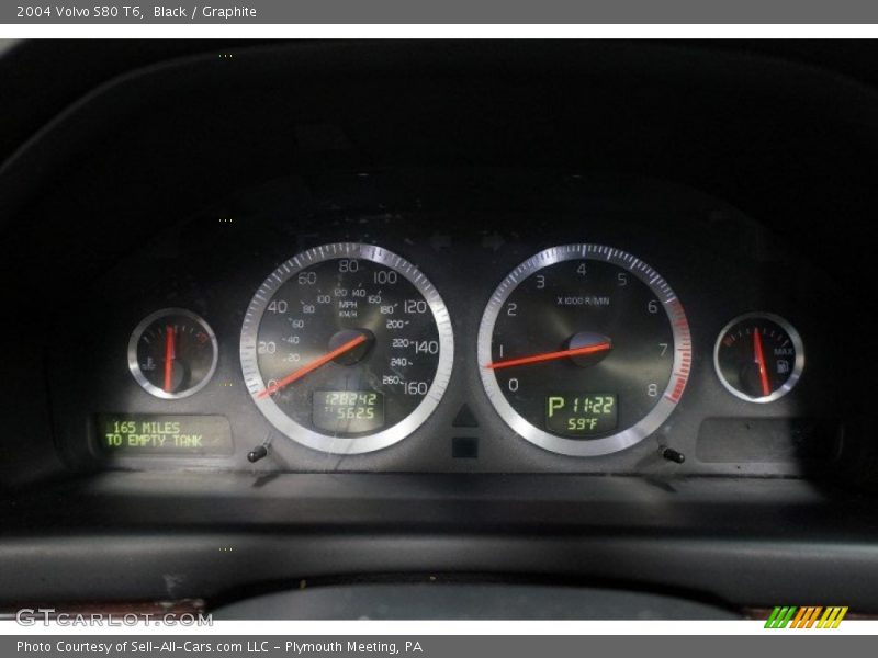 Black / Graphite 2004 Volvo S80 T6