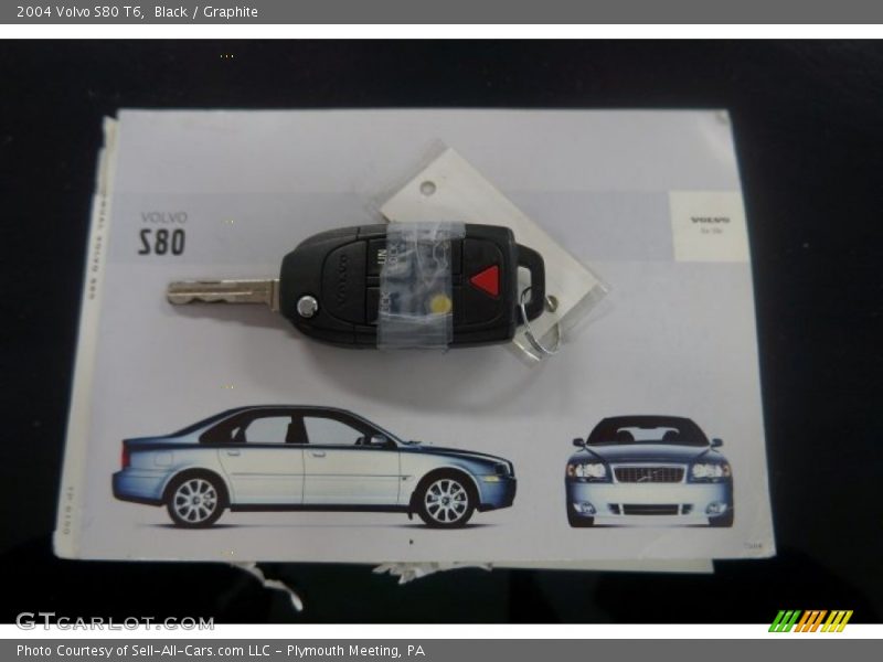 Black / Graphite 2004 Volvo S80 T6