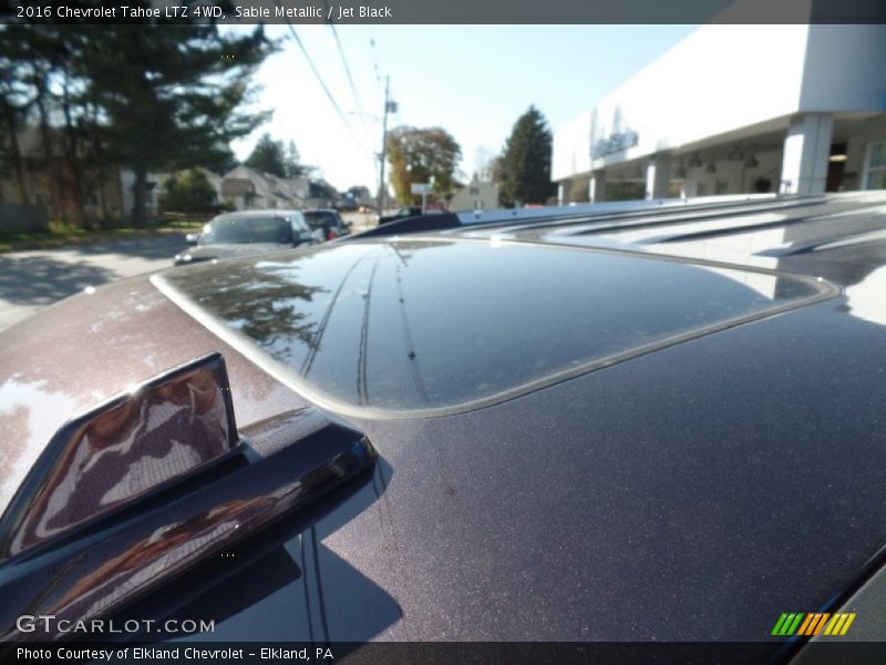 Sable Metallic / Jet Black 2016 Chevrolet Tahoe LTZ 4WD