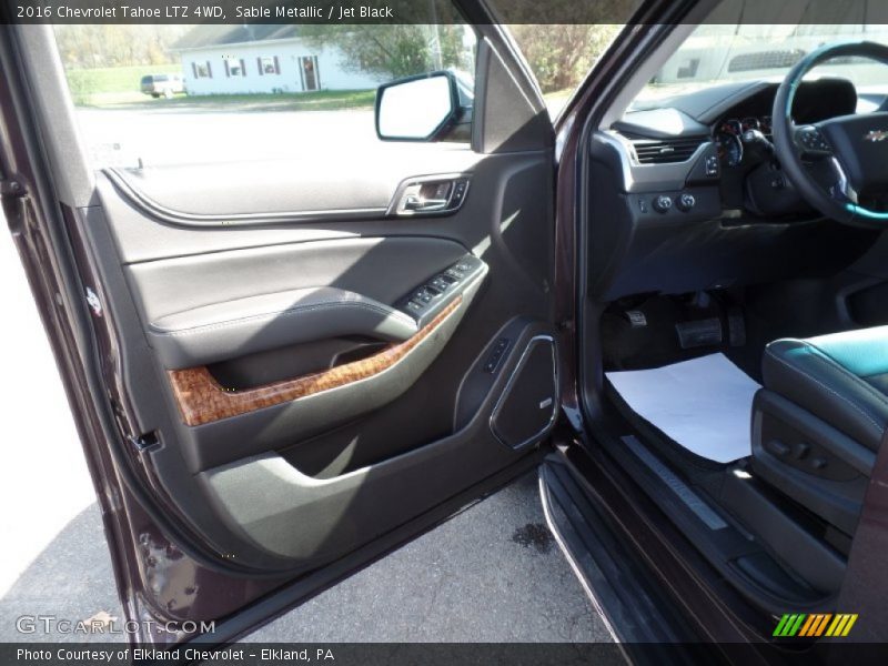 Sable Metallic / Jet Black 2016 Chevrolet Tahoe LTZ 4WD