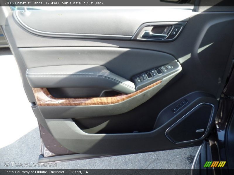 Sable Metallic / Jet Black 2016 Chevrolet Tahoe LTZ 4WD