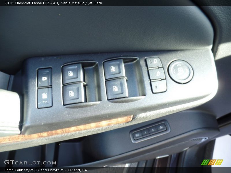 Sable Metallic / Jet Black 2016 Chevrolet Tahoe LTZ 4WD