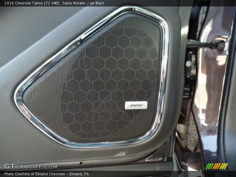 Sable Metallic / Jet Black 2016 Chevrolet Tahoe LTZ 4WD