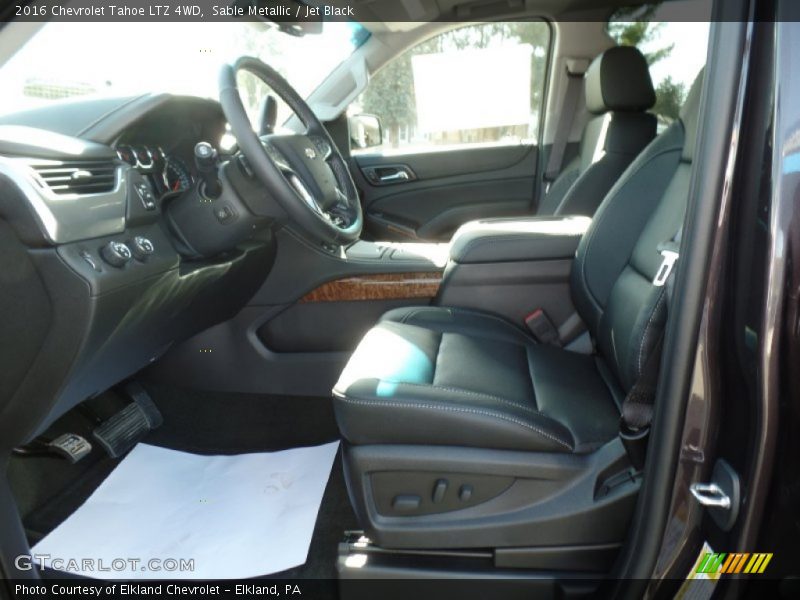 Sable Metallic / Jet Black 2016 Chevrolet Tahoe LTZ 4WD