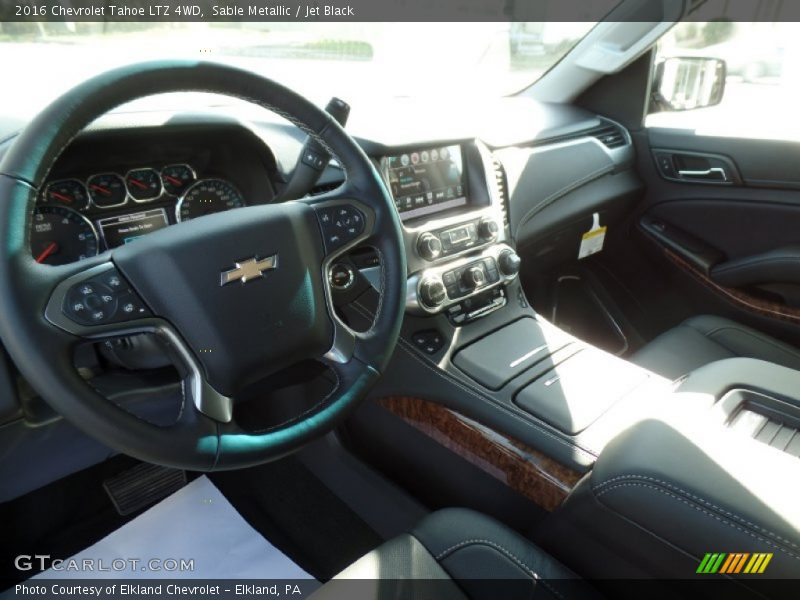 Sable Metallic / Jet Black 2016 Chevrolet Tahoe LTZ 4WD