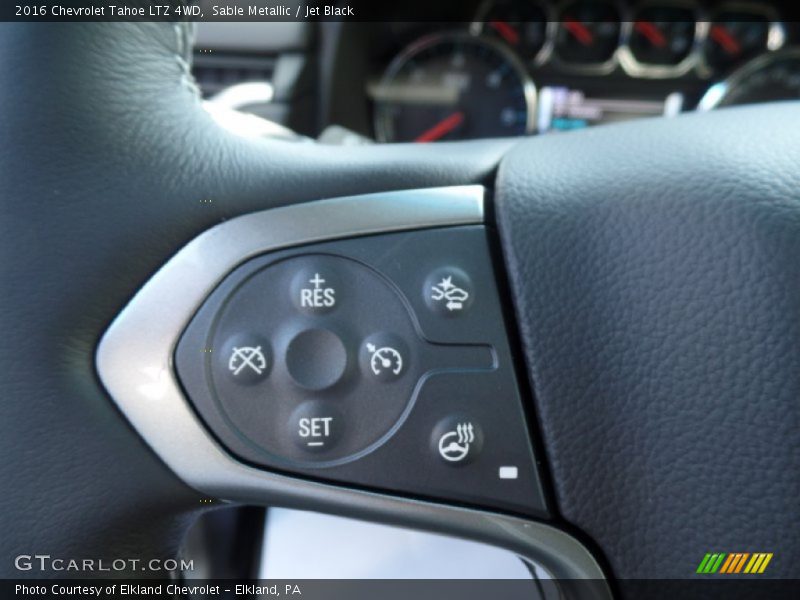 Sable Metallic / Jet Black 2016 Chevrolet Tahoe LTZ 4WD