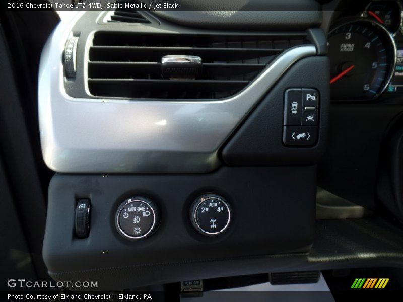 Sable Metallic / Jet Black 2016 Chevrolet Tahoe LTZ 4WD