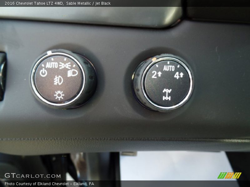 Sable Metallic / Jet Black 2016 Chevrolet Tahoe LTZ 4WD