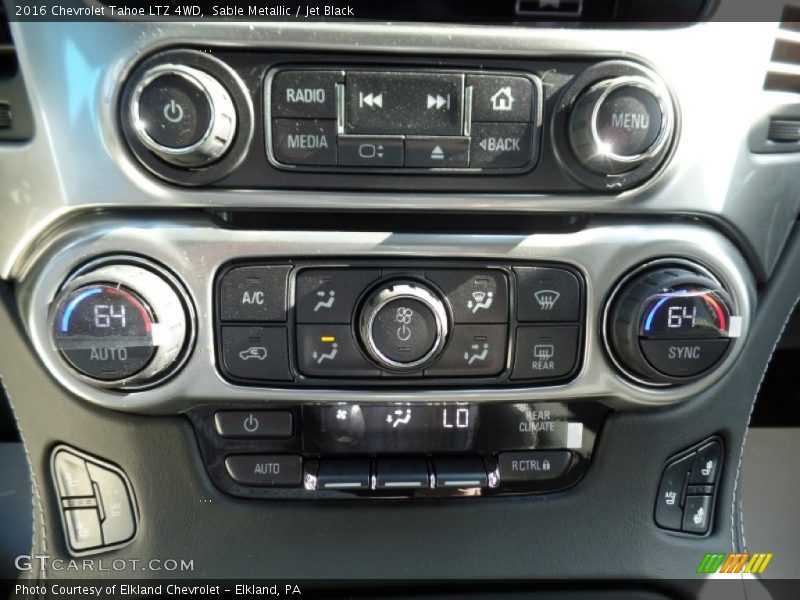 Sable Metallic / Jet Black 2016 Chevrolet Tahoe LTZ 4WD