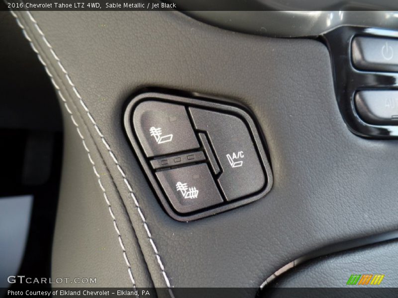 Sable Metallic / Jet Black 2016 Chevrolet Tahoe LTZ 4WD