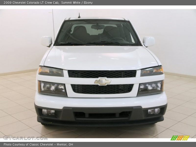 Summit White / Ebony 2009 Chevrolet Colorado LT Crew Cab