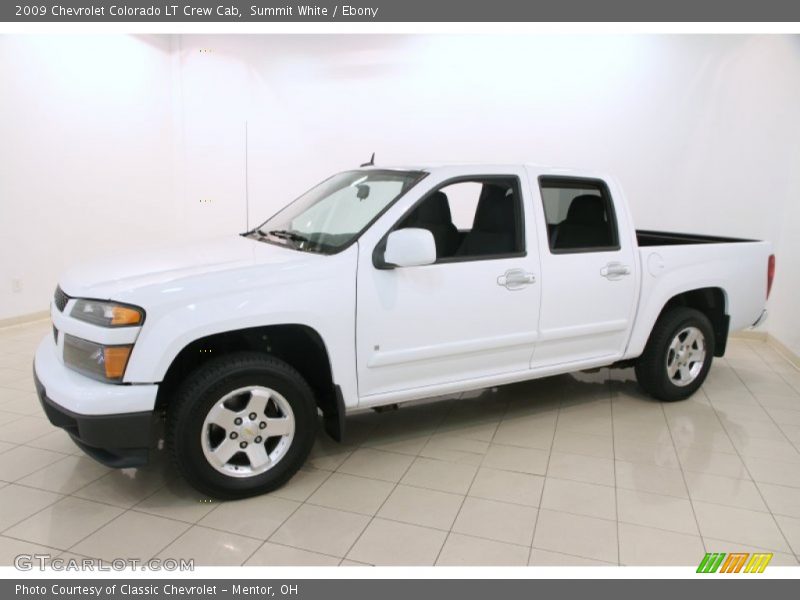 Summit White / Ebony 2009 Chevrolet Colorado LT Crew Cab