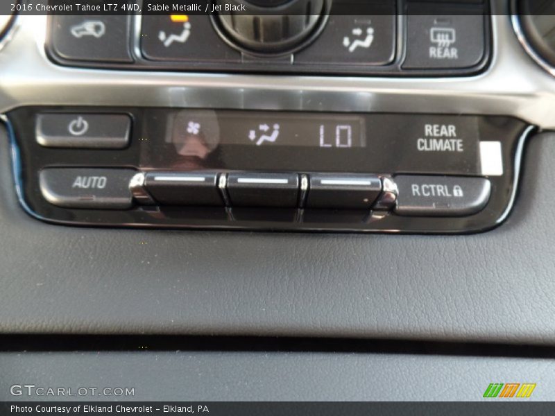 Sable Metallic / Jet Black 2016 Chevrolet Tahoe LTZ 4WD