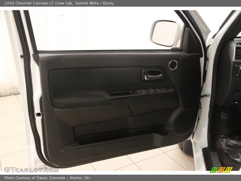 Summit White / Ebony 2009 Chevrolet Colorado LT Crew Cab