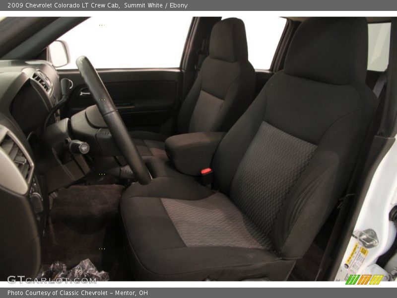 Summit White / Ebony 2009 Chevrolet Colorado LT Crew Cab