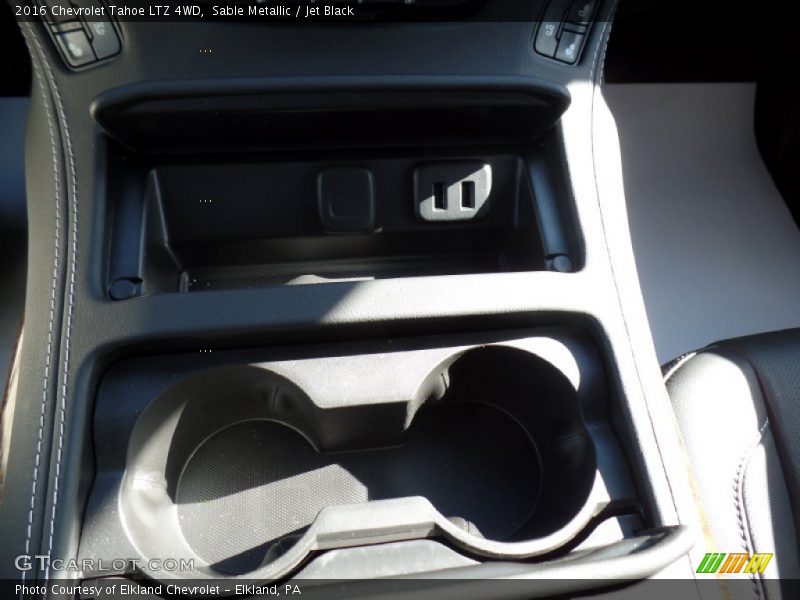 Sable Metallic / Jet Black 2016 Chevrolet Tahoe LTZ 4WD