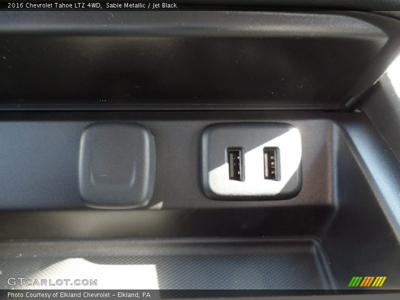 Sable Metallic / Jet Black 2016 Chevrolet Tahoe LTZ 4WD