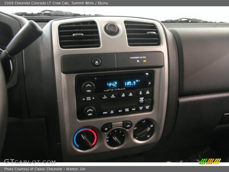 Summit White / Ebony 2009 Chevrolet Colorado LT Crew Cab