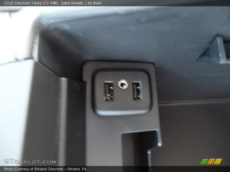 Sable Metallic / Jet Black 2016 Chevrolet Tahoe LTZ 4WD