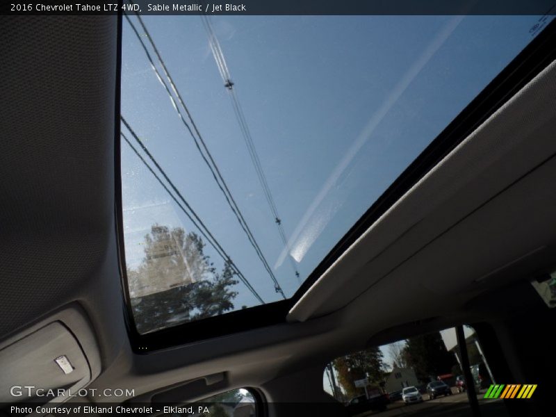 Sable Metallic / Jet Black 2016 Chevrolet Tahoe LTZ 4WD