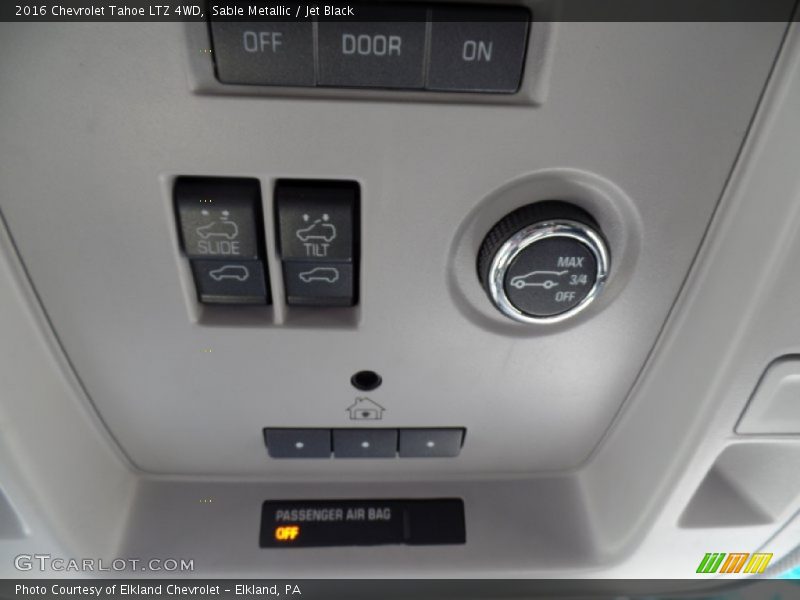Sable Metallic / Jet Black 2016 Chevrolet Tahoe LTZ 4WD