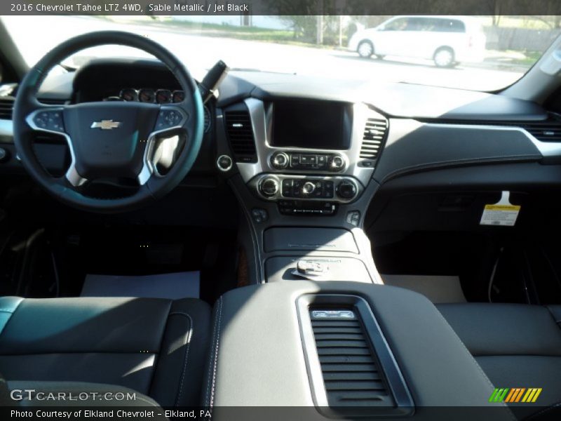 Sable Metallic / Jet Black 2016 Chevrolet Tahoe LTZ 4WD