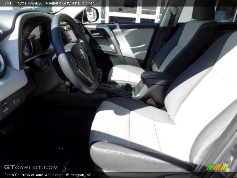 Magnetic Gray Metallic / Ash 2015 Toyota RAV4 LE